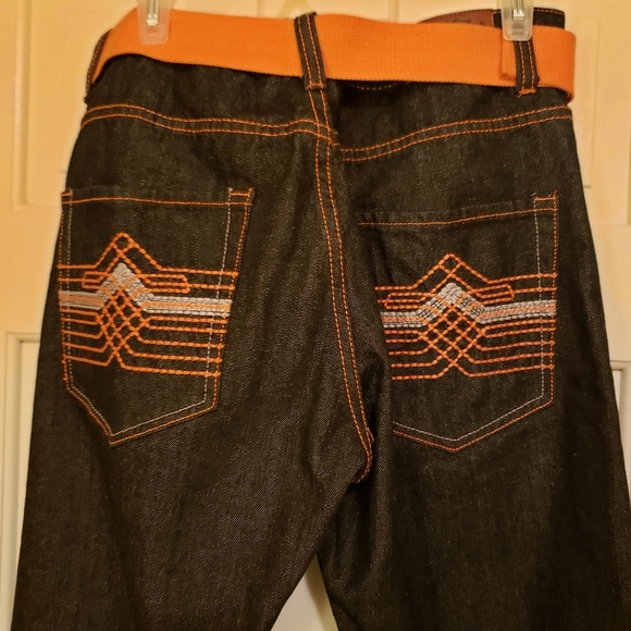 Urban Label  Embroidered pockets Jeans size 34 x 30 Like New - Picture 5 of 6